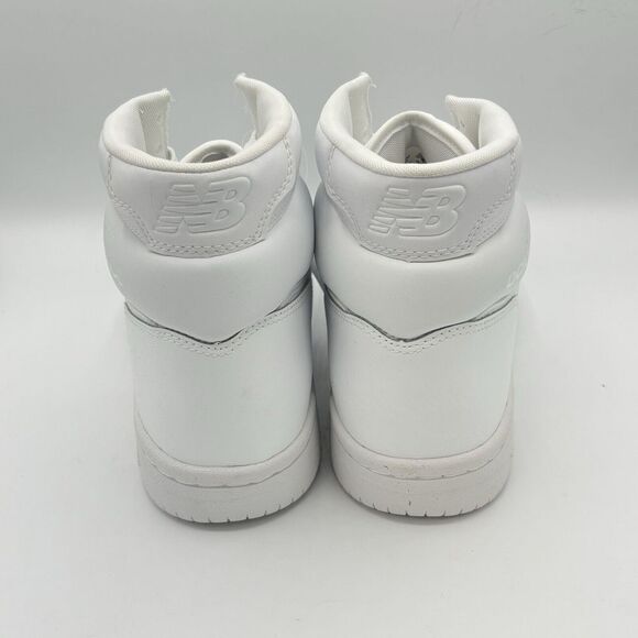 New Balance 480 Triple White BB480COC Hi top Sneaker skate Shoes Mens 8.5 D - Picture 3 of 9